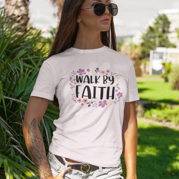 Wandel in geloof Dames T-Shirt