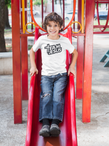 team Jesus – Christelijk unisex kinder T-shirt