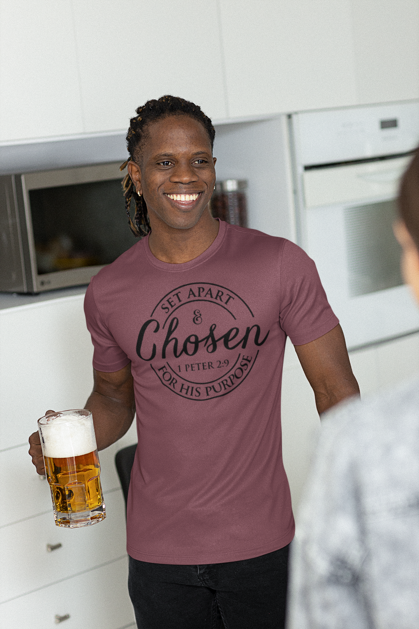 Set apart & Chosen - Christelijk heren T-shirt