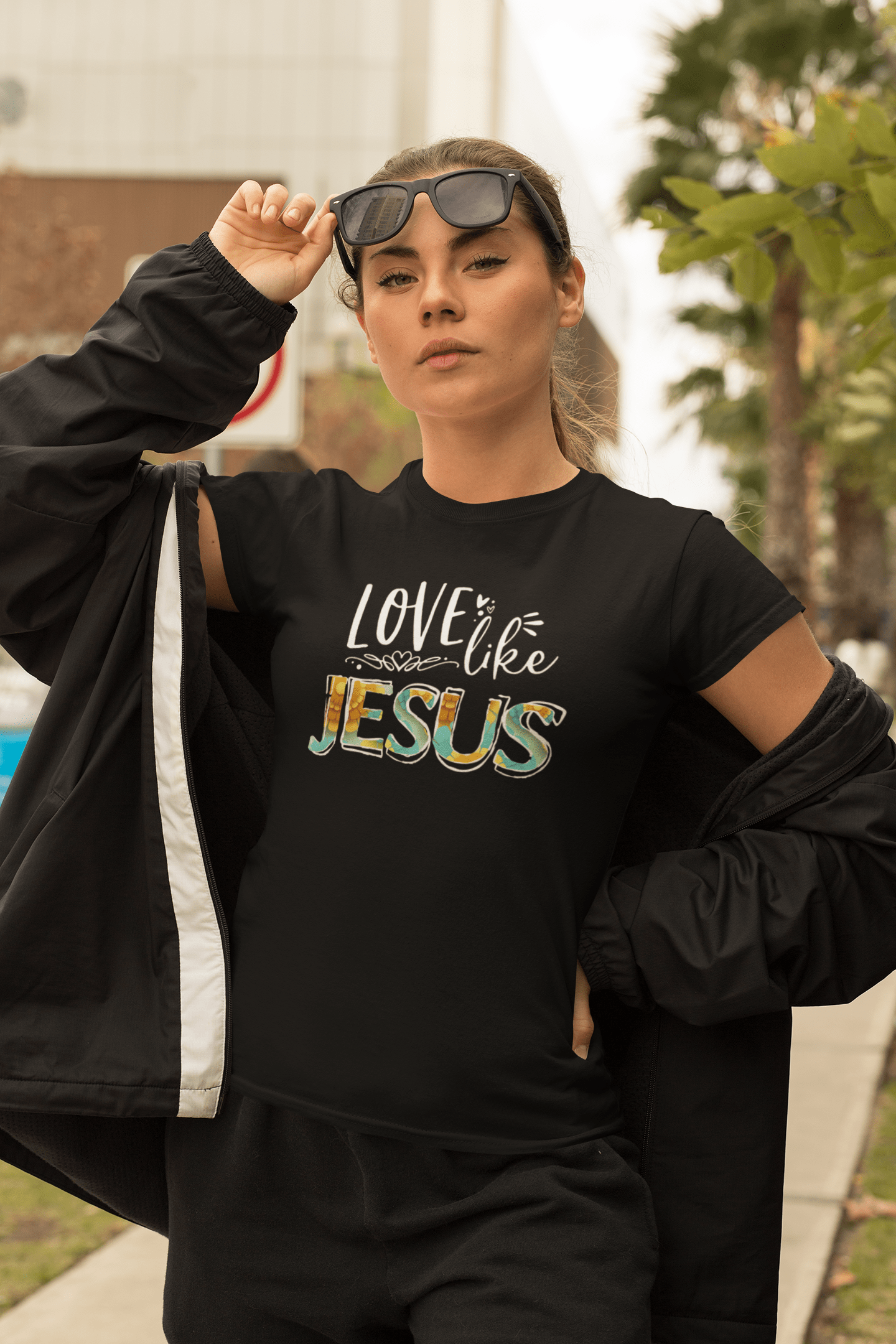 Love like Jesus - Christelijk Dames T-Shirt