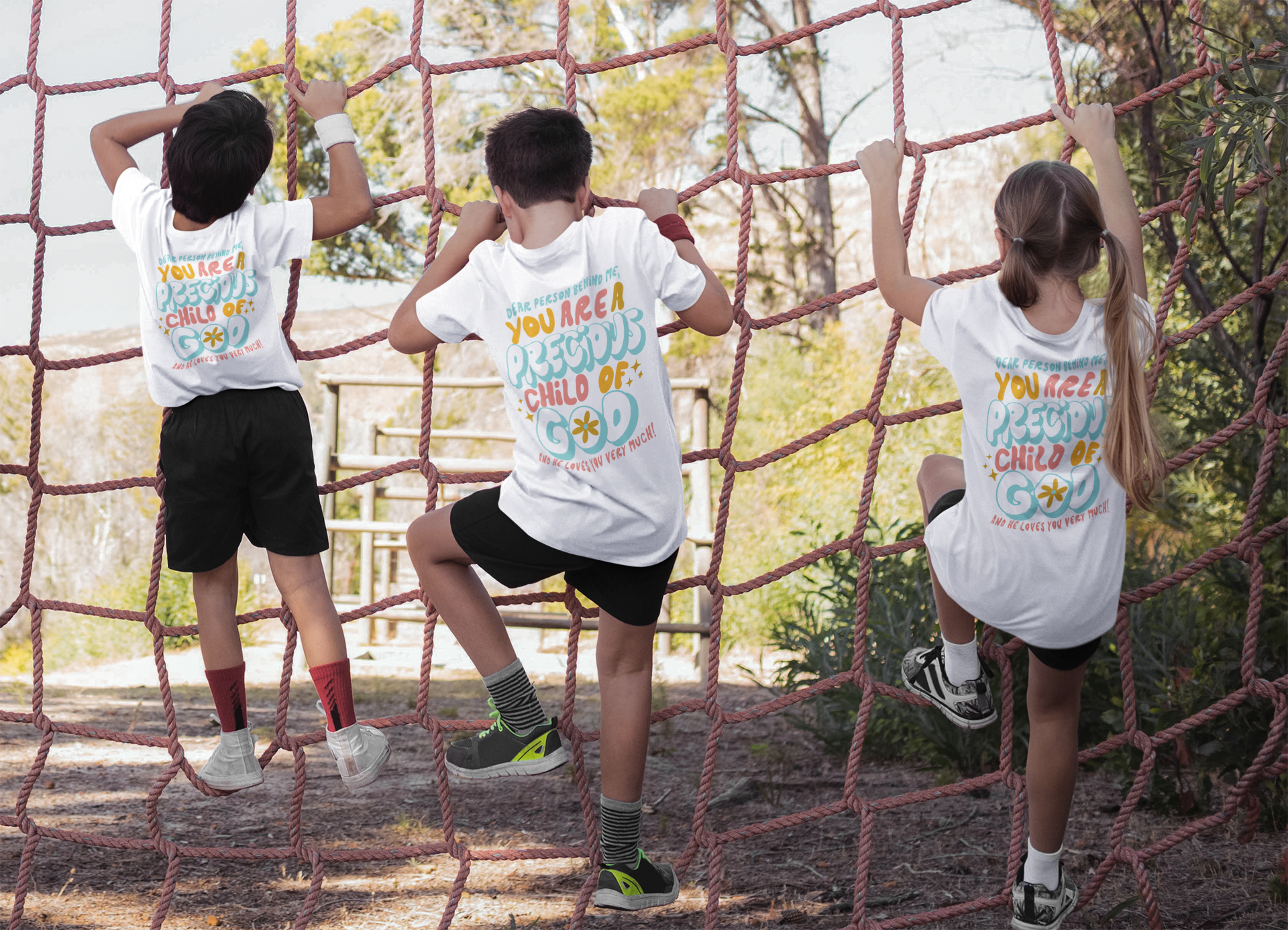 Bemoediging / Evangelisatie for kids – Christelijk kinder UNISEX T-shirt