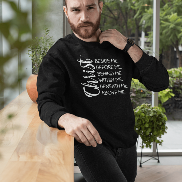 Christelijk heren sweater trui samen - Christ Everywhere