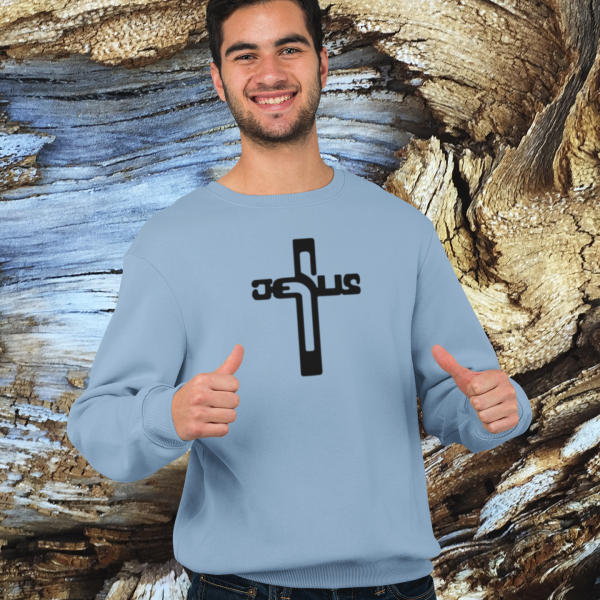 Christelijke Heren sweater - Het Kruis