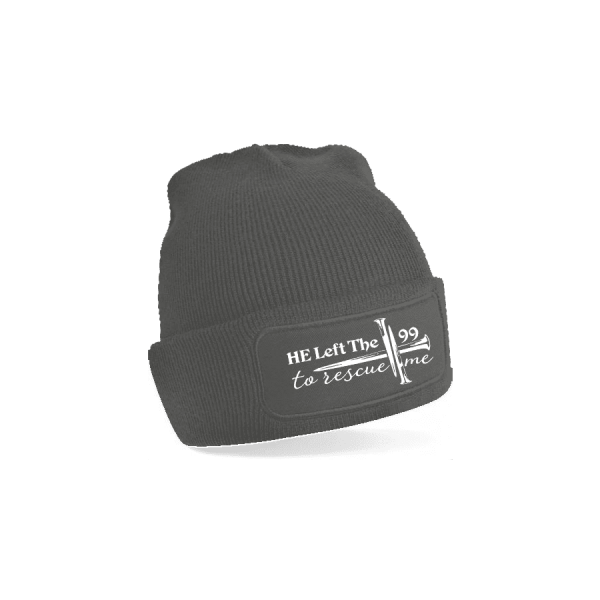Christelijke unisex muts - He left the 99 to Rescue me - 7 kleuren