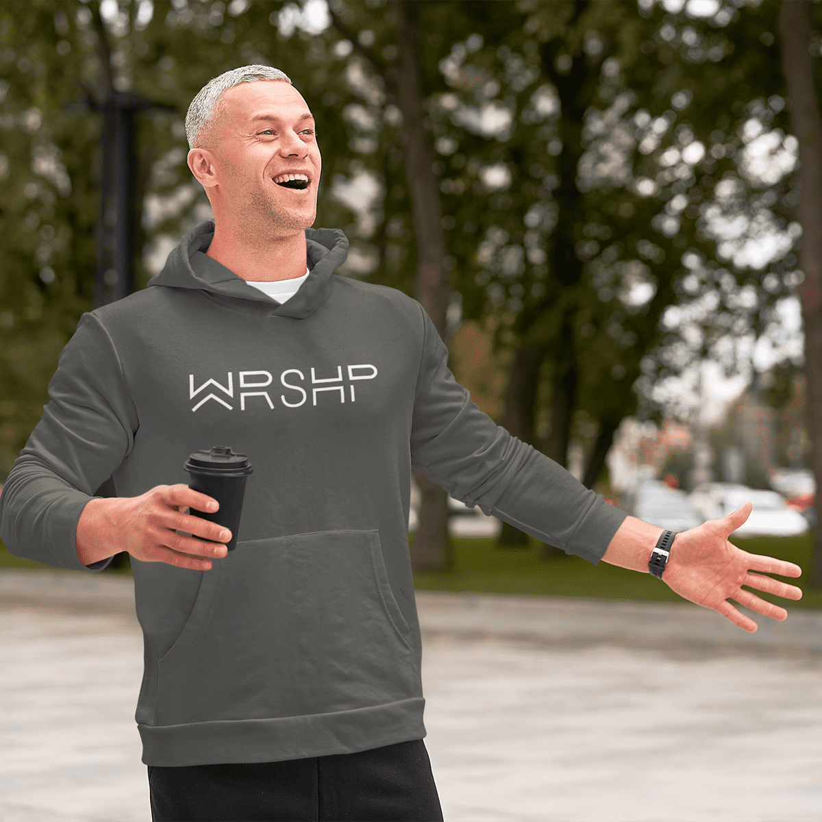 Christelijke heren hoodie - WRSHP - 28 kleuren