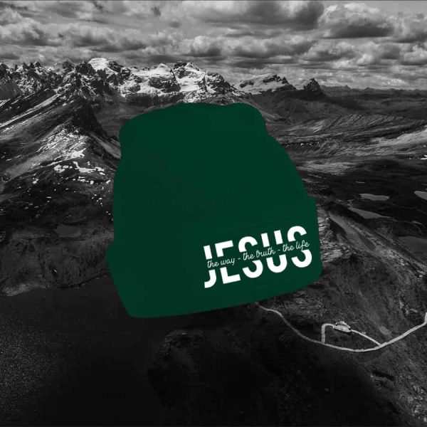 Christelijke unisex muts - Jesus is the way- 7 kleuren